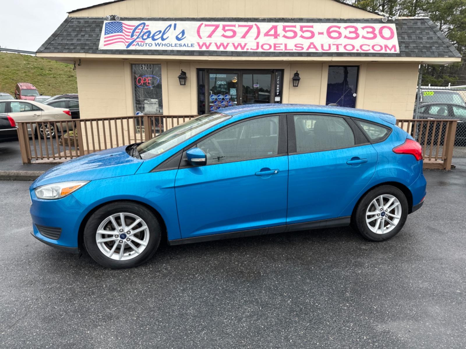 2017 Blue Ford Focus (1FADP3K27HL) , located at 5700 Curlew Drive, Norfolk, VA, 23502, (757) 455-6330, 36.841885, -76.209412 - Photo #0